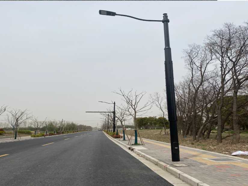 兖州区上海综合杆 太阳能路灯工程